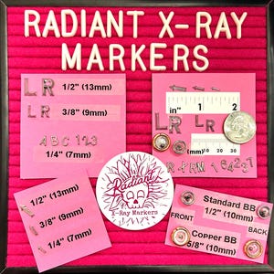 Bulk Lead Letters, Numbers & Arrows: DIY X Ray Marker Supplies