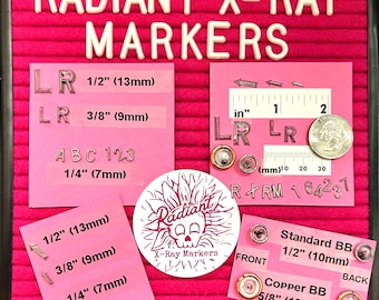 Bulk Lead Letters, Numbers & Arrows: DIY X Ray Marker Supplies