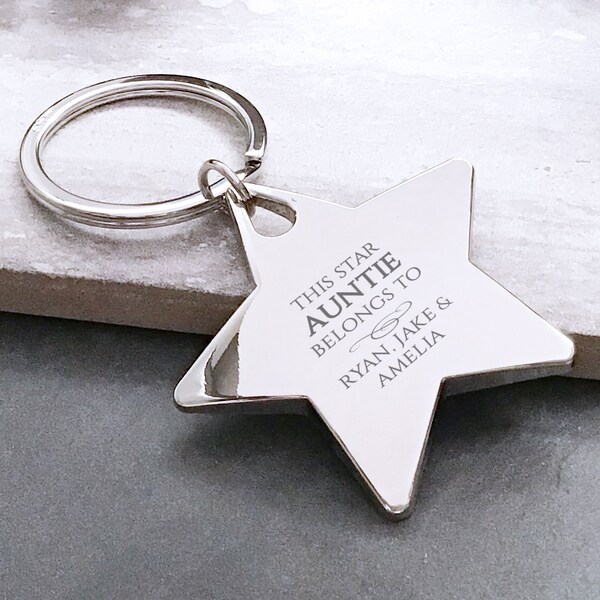 Engraved Star Etsy UK