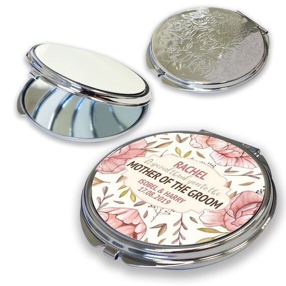 mother of the groom compact mirror