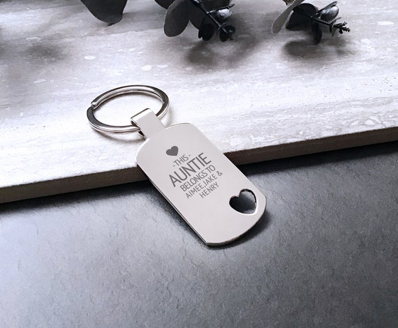 this auntie belongs to keyring