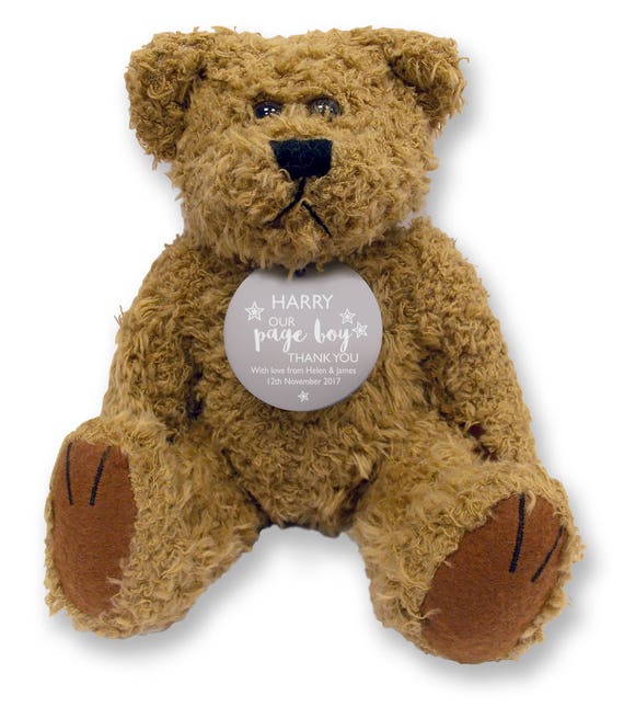 page boy teddy bear