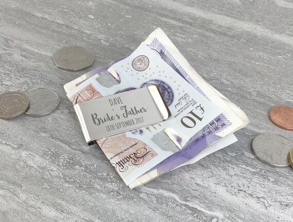 father of the bride money clip