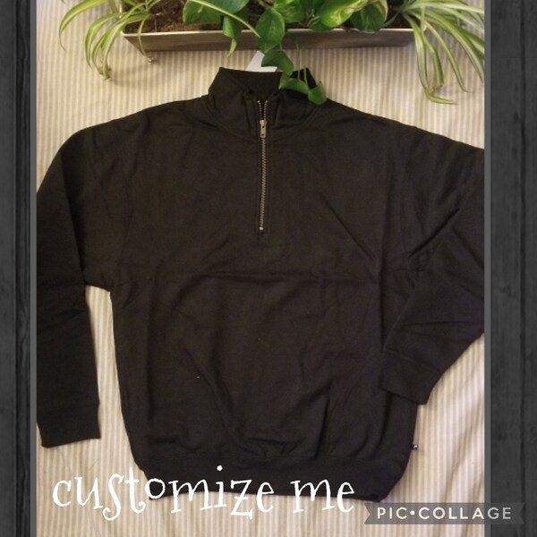 Custom Quarter Zip Etsy