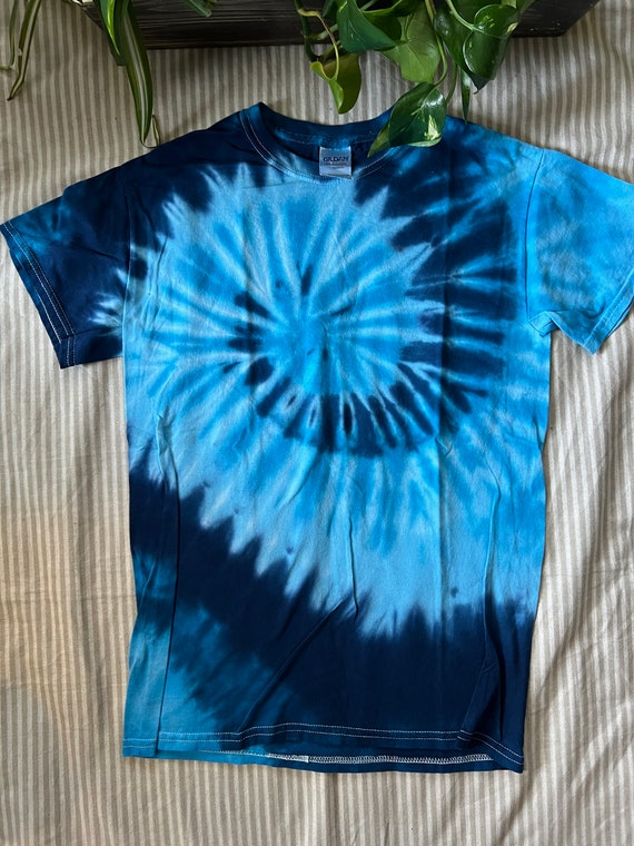Venta al por mayor BLANK Tie Dye Cotton camisetas Tie Dye tees