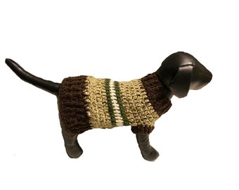 Crochet Dog Sweater