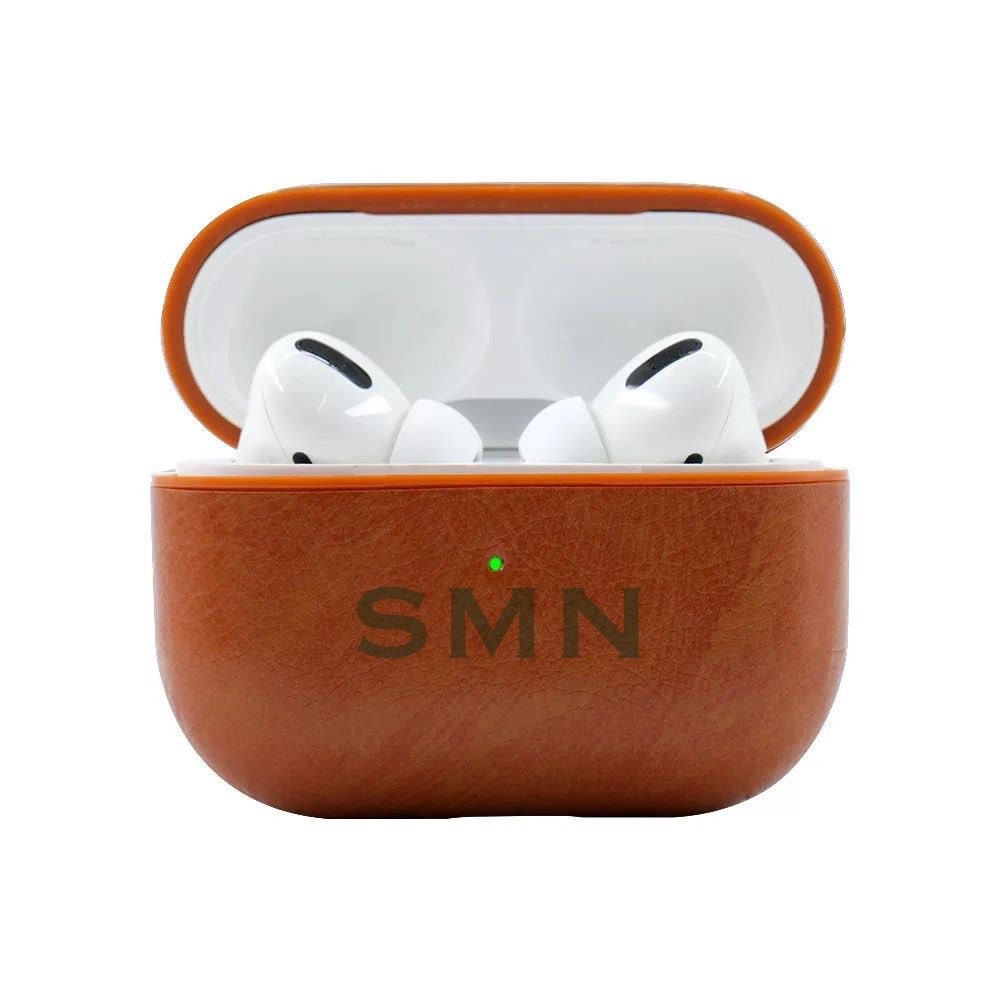 Leather Airpods Pro Case Apple Airpods Pro Case Apple Etsy