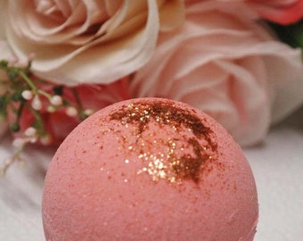 Champagne Kisses Bath Bomb, Mothers day gift, mothers day personalized, mothers day, mothers day gift from daughter, personalized mum gift