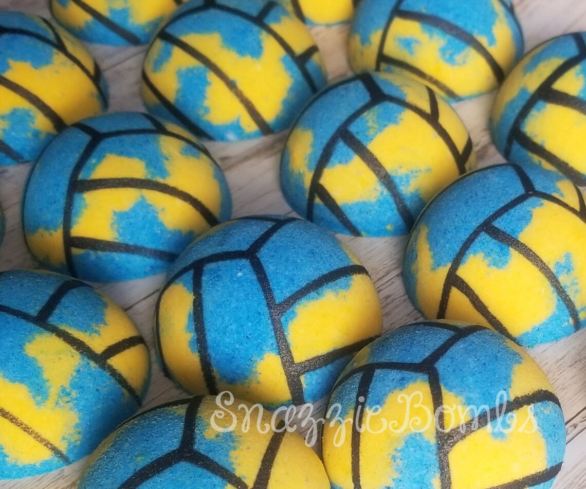 1 Volleyball Bath Bomb volleyball sports bath bomb for Etsy