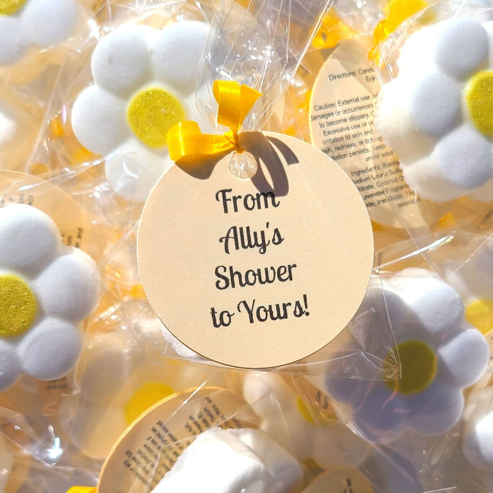 Daisy Bath Bombs bath bombs wedding favor favor favor for Etsy