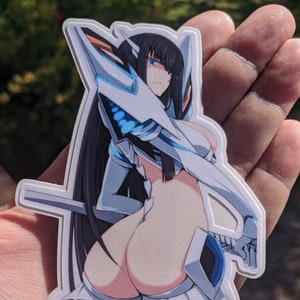 Kiryuin Vinyl Sticker Kill La Kill | Anime Stickers | Laptop Stickers | Fridge Magnets |