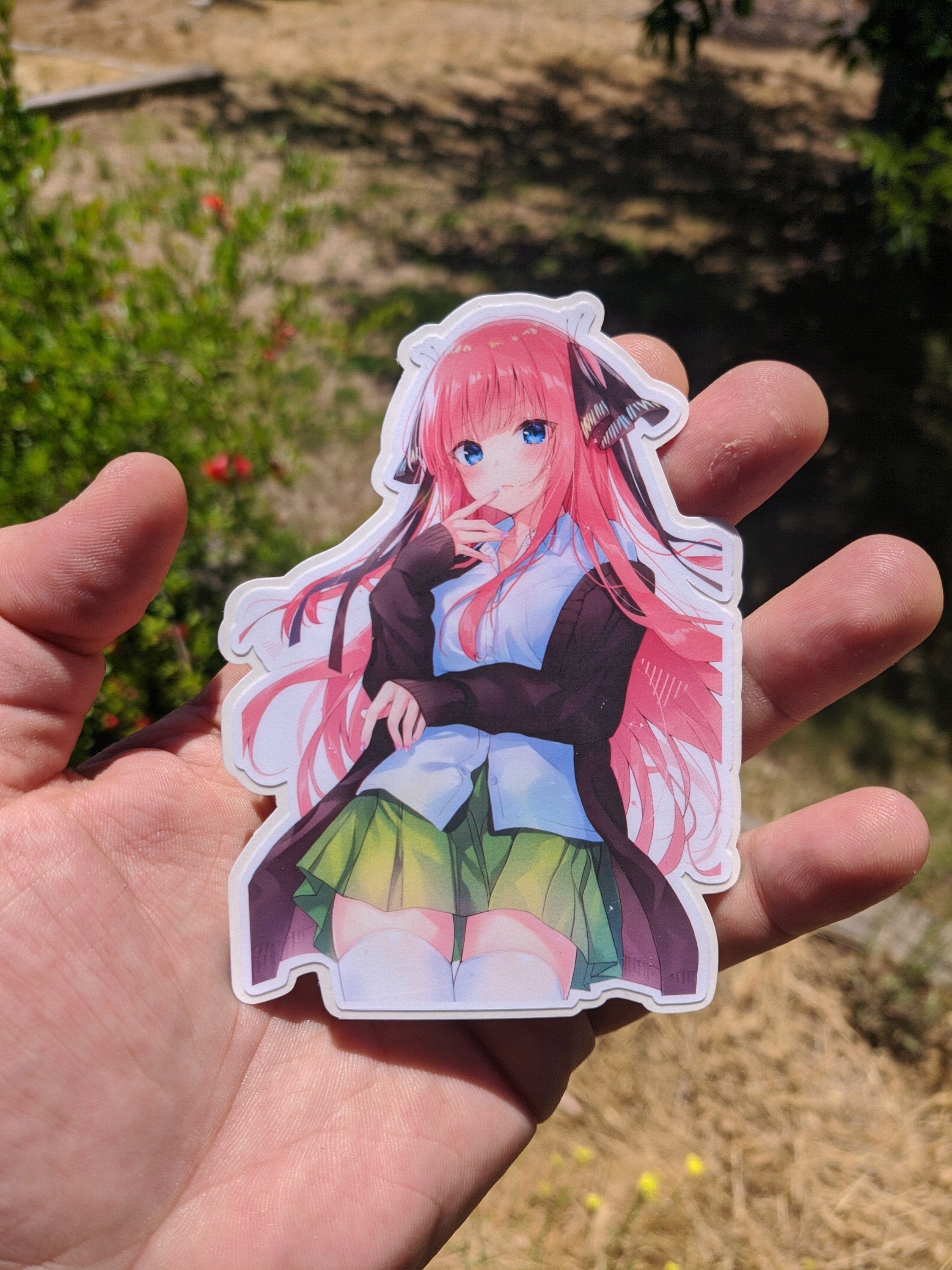 Miku nakano - 5 toubun no hanayome Sticker for Sale by ice-man7