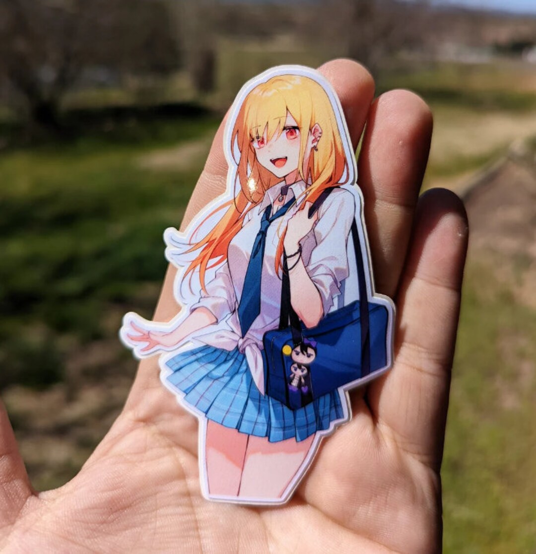Anime Girl Cosplay Waifu Vinyl Sticker - Etsy
