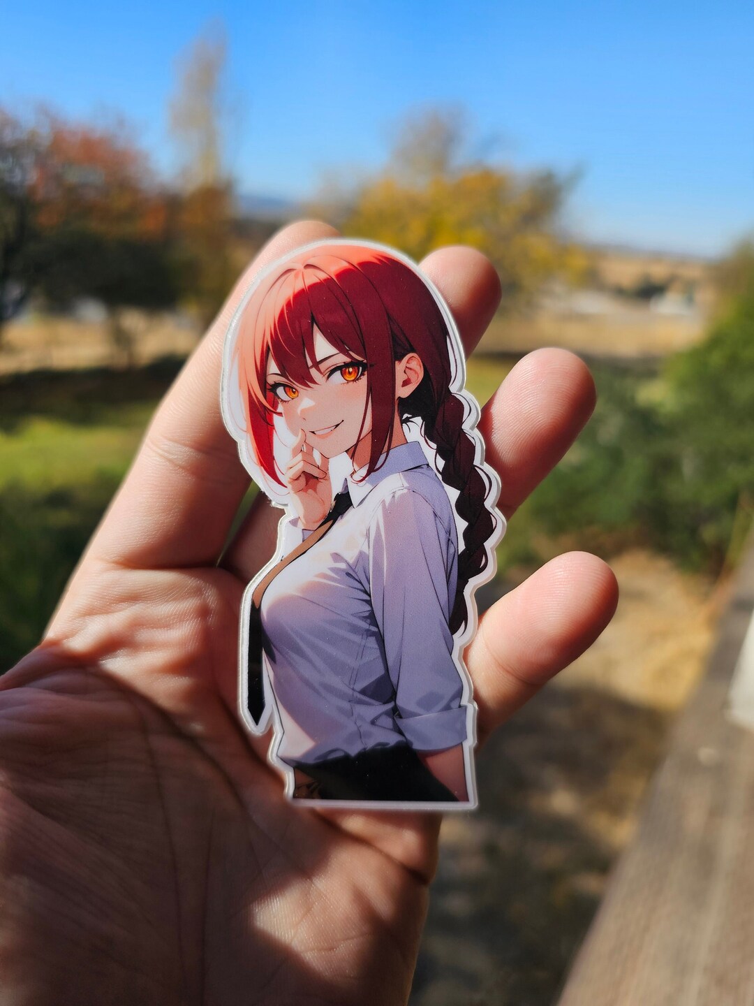Chained Waifu Vinyl Sticker Anime Stickers Laptop Stickers Fridge ...