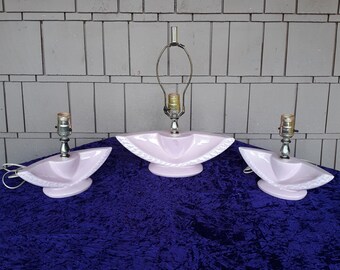 Art Deco Royal Haeger Boudoir Set