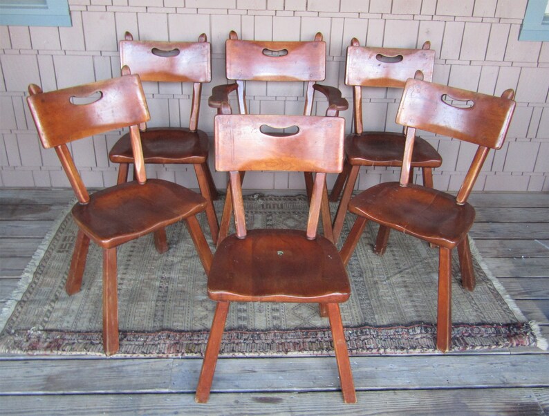 Herman DeVries for Cushman Furniture Bennington Vermont Dining Etsy