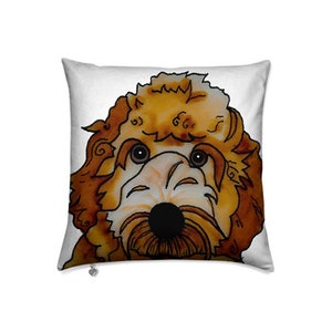 Custom Dog Loss Pillow with Rainbow Bridge Quote & Photo – Pet Remembrance Gift - custom dog pillow - Pet loss gift