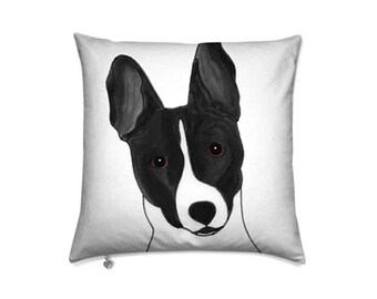 Personalized Dog Memorial Throw Pillow – Pet Sympathy Gift with Dog Picture and Name – Soft Keepsake Pillow for Dog Loss Comfort