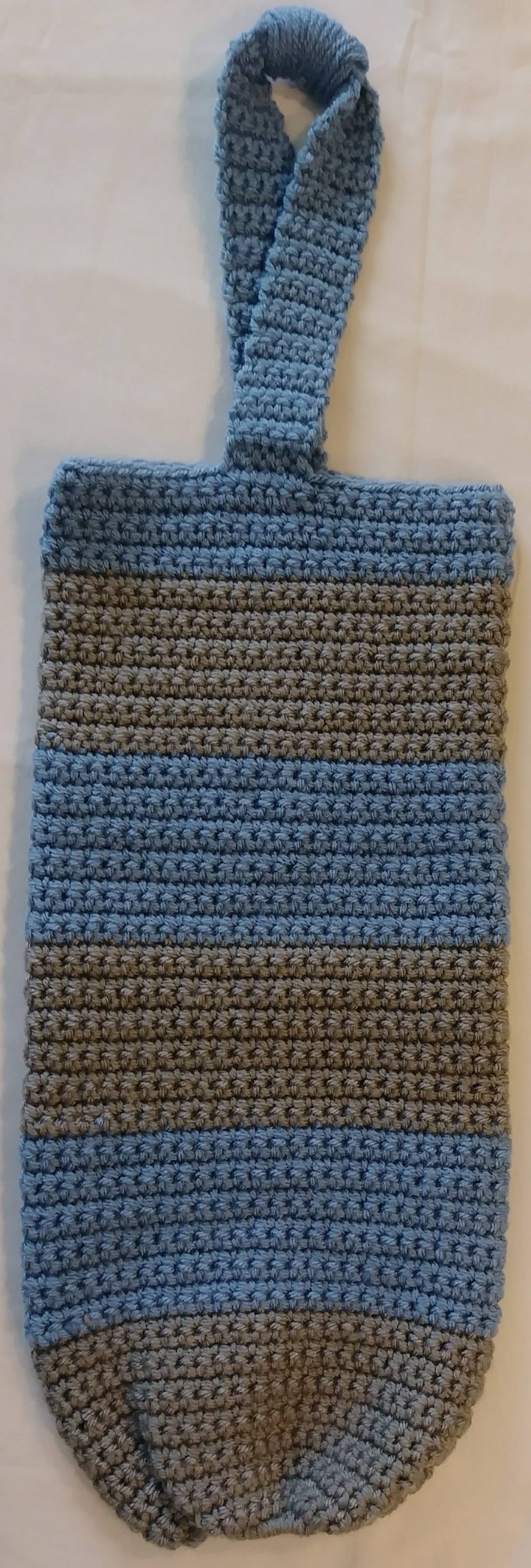 Crocheted Plastic Bag Holder Crochet Plastic Bag Holder Crochet