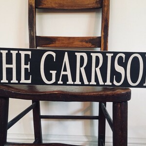 Peaky Blinders the Garrison Sign Wooden Vintage Old Style Large Painted ...