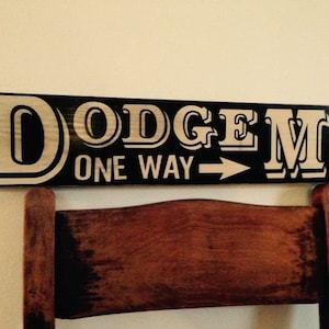 Dodgems Car Dodgem Sign Old Vintage Look Sign Fairground Fair Circus 70s Funfair wooden sign wood plaque vintage style