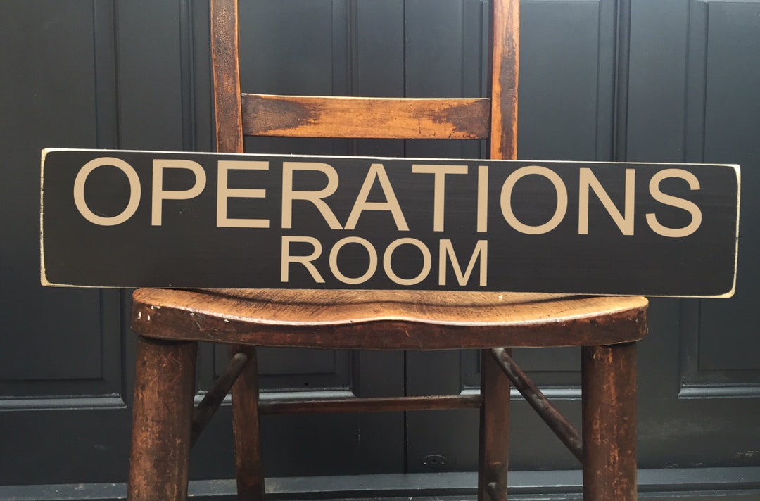 Ops Room Sign Kitchen Sign Operations Room Sign Plaque Military Signs MOD War Vintage ...