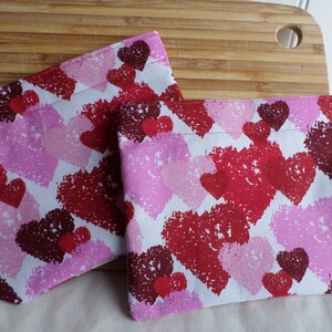 Reusable Washable Snack Bag, Reusable sandwich bags, Eco friendly, In Stock and Ready to Ship, Etched Hearts, Get ready for back to school