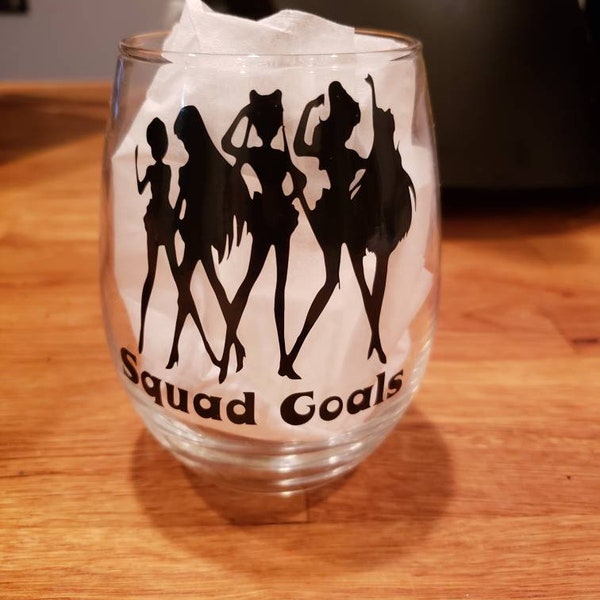 Sailor moon sailor scouts squad goals wine glass