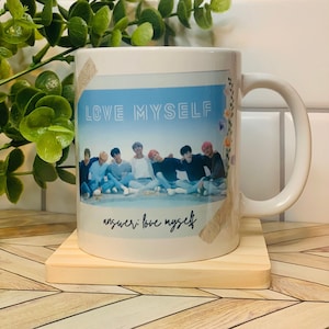 BTS Mug Love Myself Lyrics
