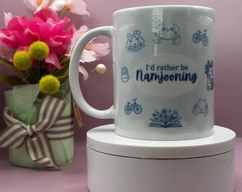 RM Mug BTS Namjoon BTS Gift, I’d rather be Namjooning