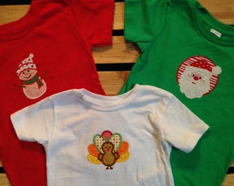 Christmas toddler T shirts