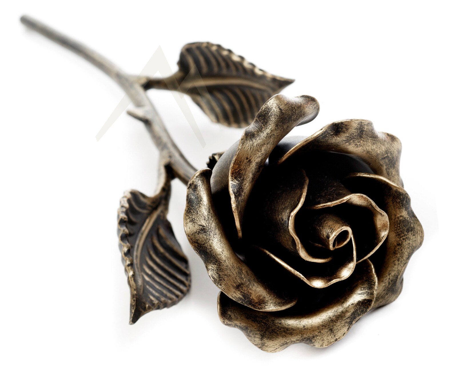 Bronze Rose 8th 19th Anniversary Gift for Her / Bronze Etsy