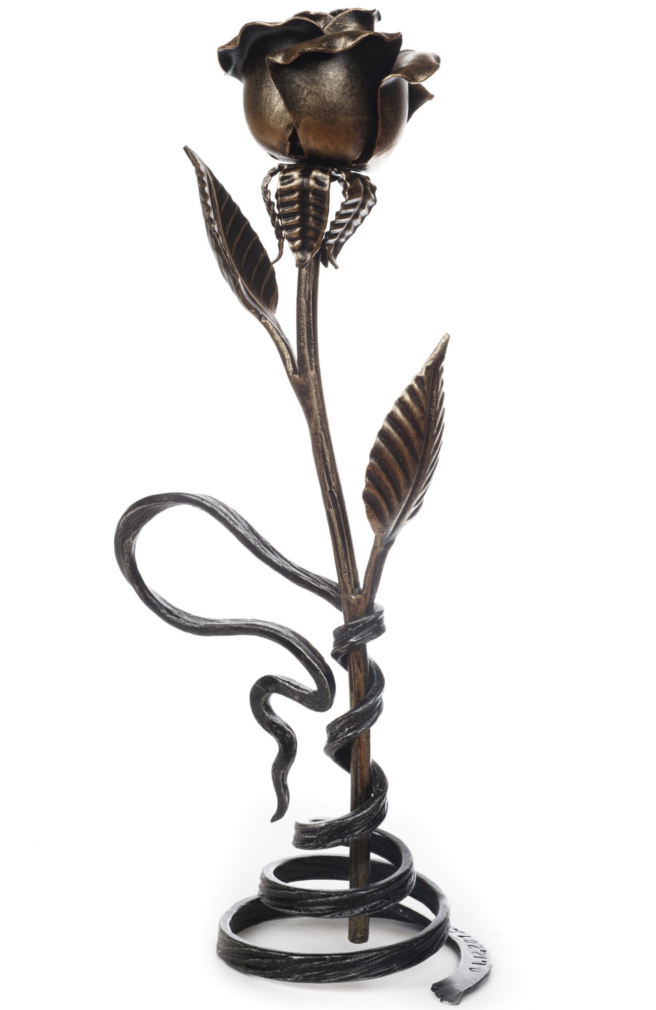 Bronze Rose 8th 19th Anniversary Gift for Her / Bronze Etsy