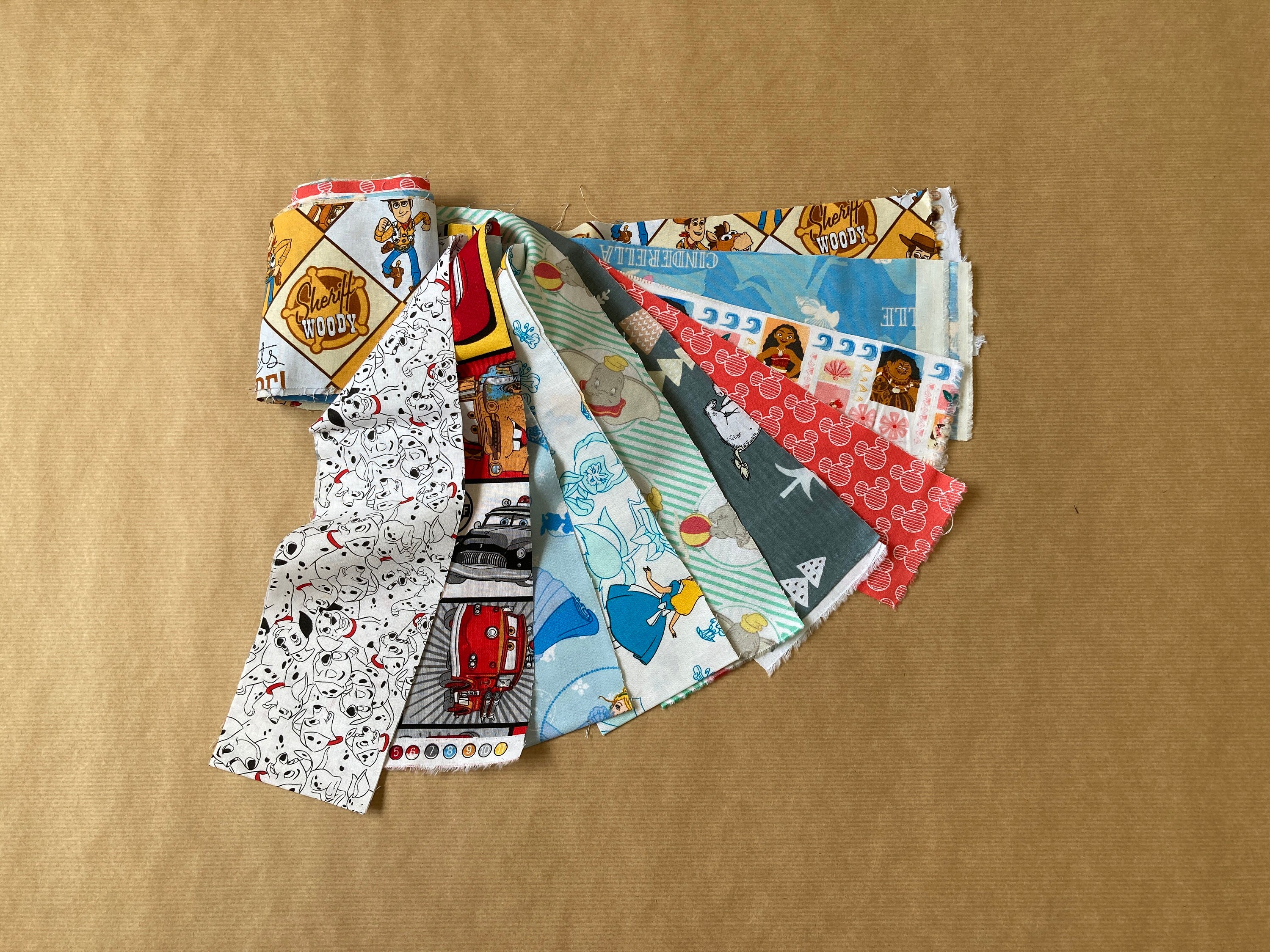 3 X 1m Jersey Fabric Remnants Bundle - Digital Prints, Stretchy & Comfy - Perfect For Dressmaking, Baby Clothes & Crafts!