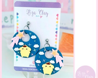 Kawaii earrings / Rainbow earrings / Cute earrings