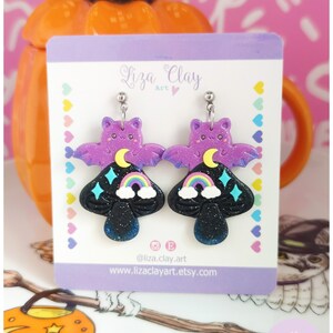 Kawaii earrings / Kawaii jewelry / Halloween earrings