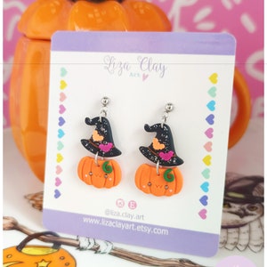 Kawaii earrings / Kawaii jewelry / Halloween earrings
