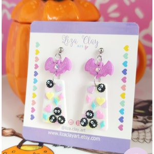 Kawaii earrings / Kawaii jewelry / Halloween earrings