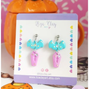 Kawaii earrings / Kawaii jewelry / Halloween earrings