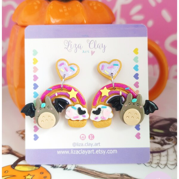 Kawaii earrings / Kawaii jewelry / Halloween earrings