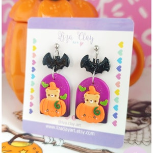 Kawaii earrings / Kawaii jewelry / Halloween earrings