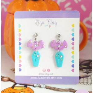 Kawaii earrings / Kawaii jewelry / Halloween earrings