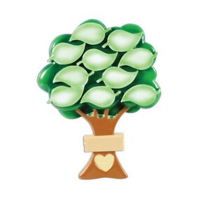 Family Tree Personalized Christmas Ornament, Kids Christmas Ornament, Christmas Decoration for Tree, Family Ornament