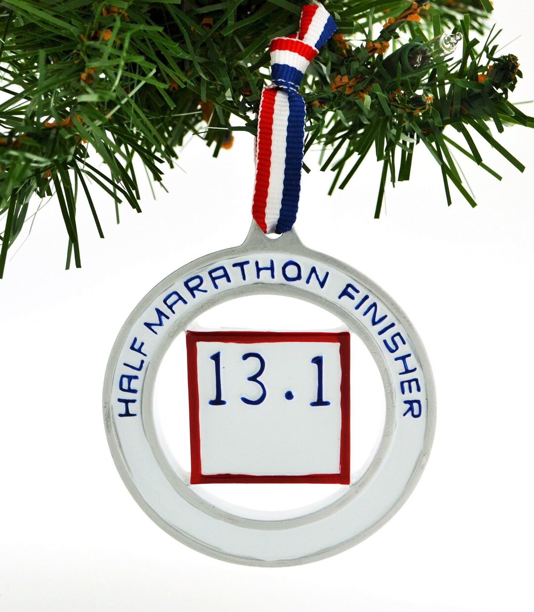 Half Marathon Christmas Ornament 