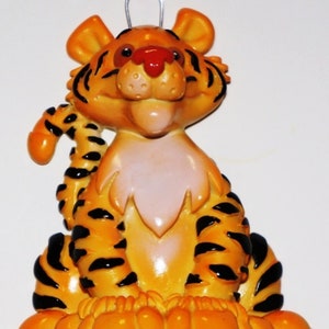 Tiger Personalized Christmas Ornament , Animal Christmas Ornament, Christmas Decoration for Tree, Christmas Tree Ornament