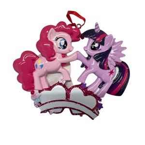 My Little Pony Best Friends Two Friends Personalized Ornament, My Little Pony Best Friends Ornament, Christmas Decoration for Tree