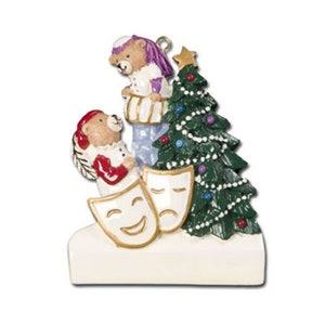 Theater Personalized Christmas Ornament, Christmas Ornament, Christmas Decoration for Tree, Christmas Tree Ornament
