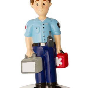 First Responder/EMT Personalized Christmas Ornament - Occupation Ornament - Hand Personalized Christmas Ornament