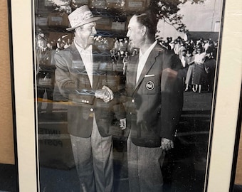 Golf 1954 Sam Snead and Ben Hogan Photo 16"x20" Matted & Framed Photo 5230