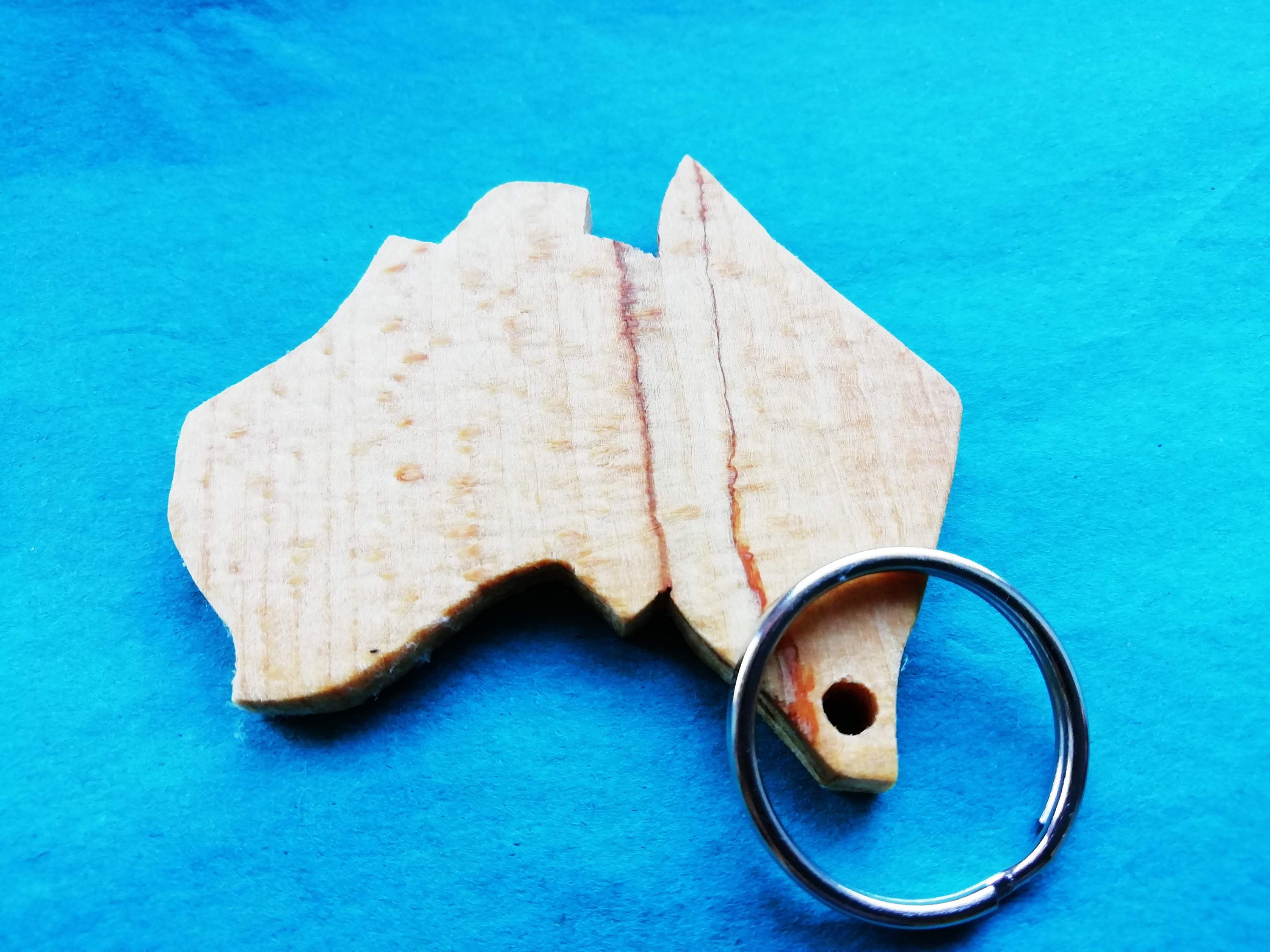 Australia Keychain Australia Key Ring Australia Gift Etsy